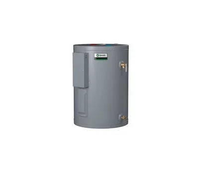 A. O. Smith DEL 10 10C011000 102 Dura-Power 10 Gallon 2.5 kW 120V Light-Duty Lowboy Commercial Electric Water Heater