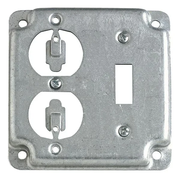 ABB RS2 RS Series Surface Cover, 4 in L x 4 in W x 1/2 in D, Replacement MPN RS-2