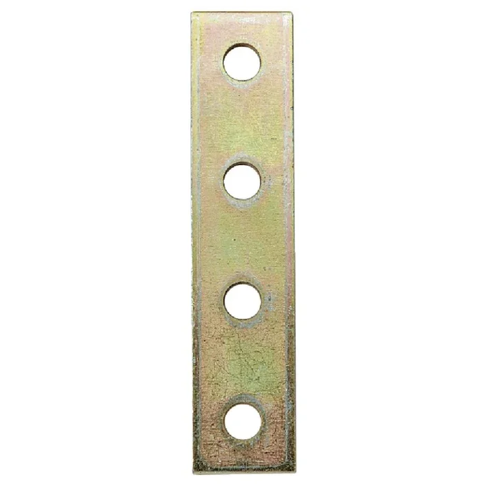 ABB ZX207-10 Superstrut 7-1/4 In. L. Flat Goldgalv Electroplated Zinc Bracket