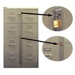 ABUS SECURITY LOCKS MLK-207020 2 DRAWER 21.5 REVERSIBLE LH O