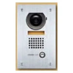 Aiphone AX-DVF Vandal-Resistant Stainless Steel Flush-Mount Color Video Door Station