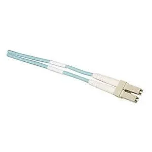 Allen Tel GBLCC-D4-03 Fiber Optic Patch Cord Multimode OM3 Duplex LC to SC 3 M