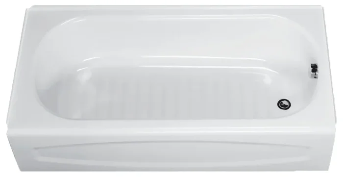 AMERICAN STANDARD 0255.212.020 New Salem Bathtub Recessed Enameled Steel With Integral Apron 5 x 30 x 14.25 Left Hand Outlet * CLEARANCE *