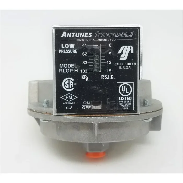 Antunes RLGP-H6-15 Low Gas Press Switch 6-15 psig