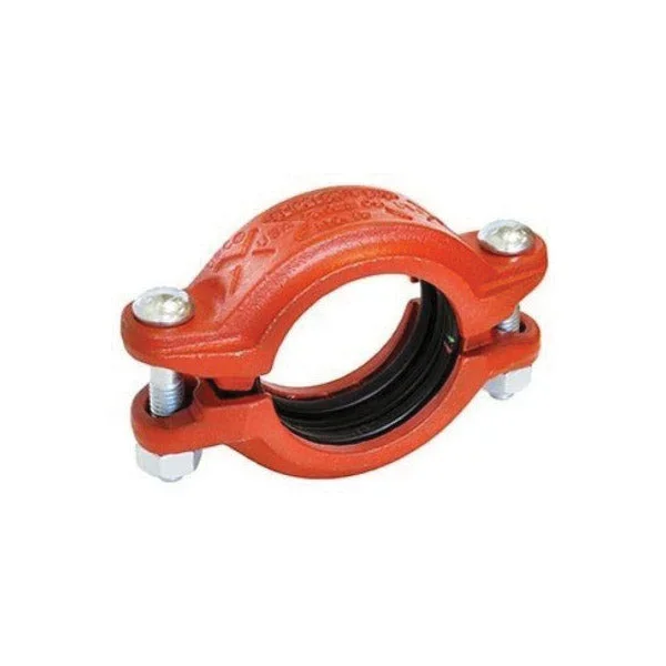 ANVIL GRUVLOK 390010080 74 SlideLOK Ready for Installation Coupling With EPDM Gasket For Grooved End Pipe Ductile Iron 5 * CLEARANCE *