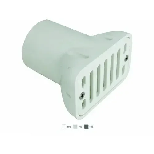 AquaStar GDD105 Gutter Deck Drain 2×4 Fits 2 Pipe