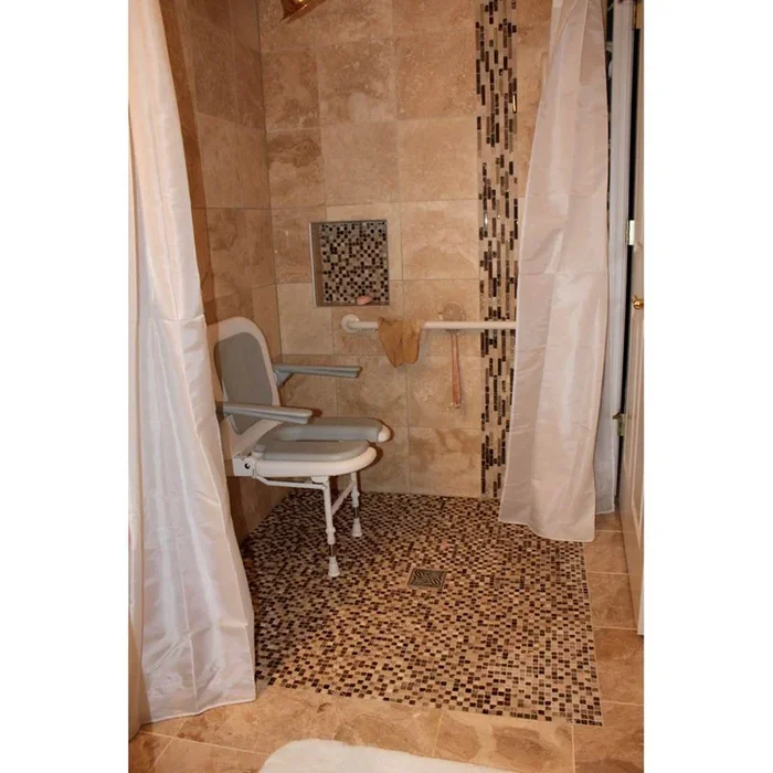 ARC INC 24079 SHOWER CURTAIN CN7082-WH 70-3/4X82-1/2