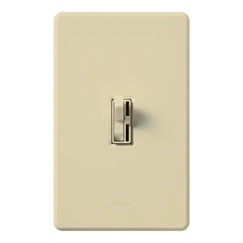 Ariadni AY-103PH-IV Lutron 1000 W 3-Way Ivory Clamshell Dimmer