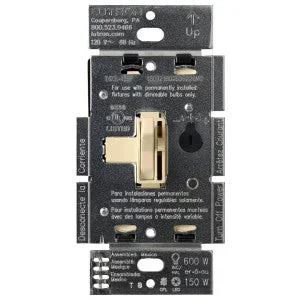Ariadni AYCL-153PH-IV 1-Pole 3-Way Dimmer Toggle Switch 120 VAC