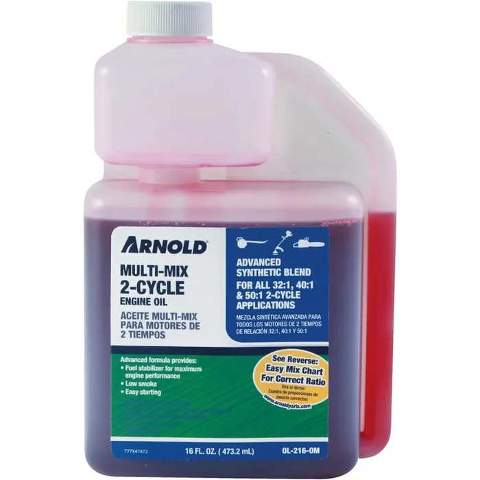 Arnold OL-216-OM Synthetic Blend Multi-Mix 2-Cycle Motor Oil