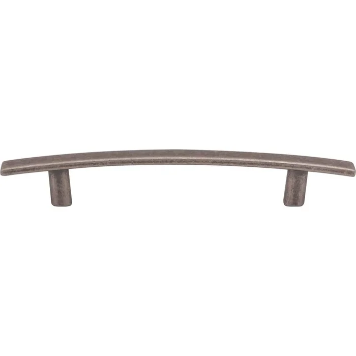 Atlas Curved Line Pull 5 1/16 Inch (c-c) Pewter