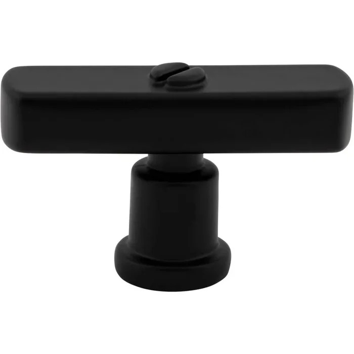 Atlas Everitt T-Knob 2 Inch Matte Black