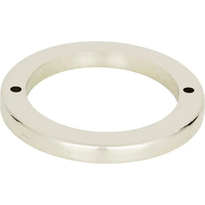 Atlas Tableau Round Base 2 1/2 Inch Polished Nickel