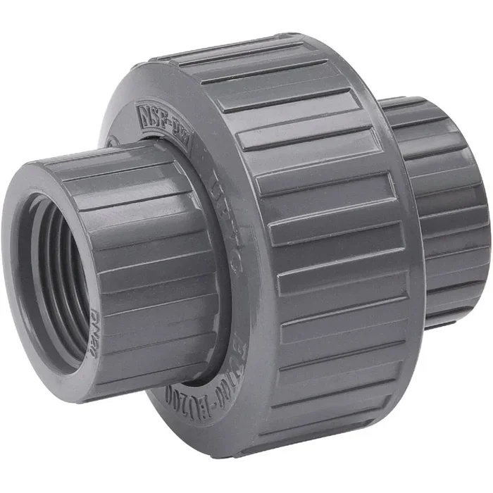 B&K 164-108 2 In. Threaded Schedule 80 PVC Union