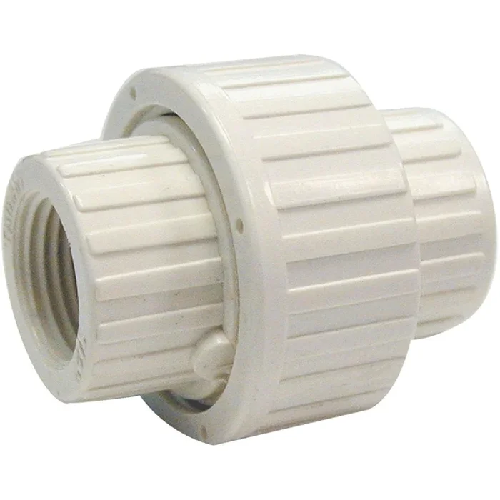B&K 164-136HC 1-1/4 In. FIP Schedule 80 Threaded PVC Union