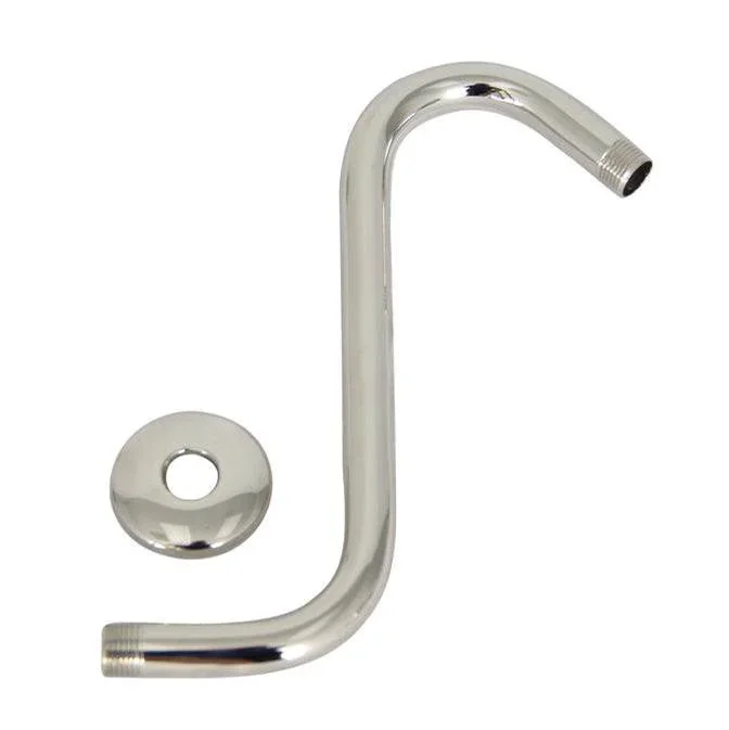 Barclay 10” Offset Shower Arm W/Flange x-Hvy 20.5 MM,Solid Brass,PN