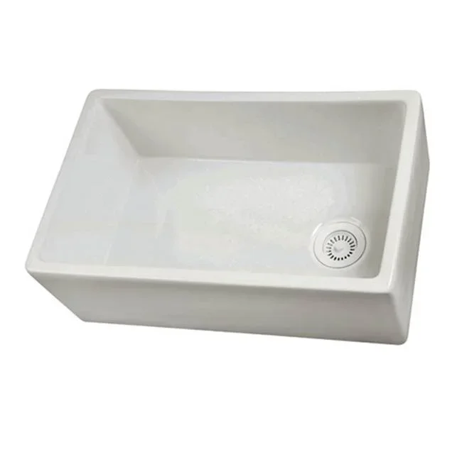 Barclay 30” Apron Front Sink, 29 1/2”w x 18”d x 10”h, White