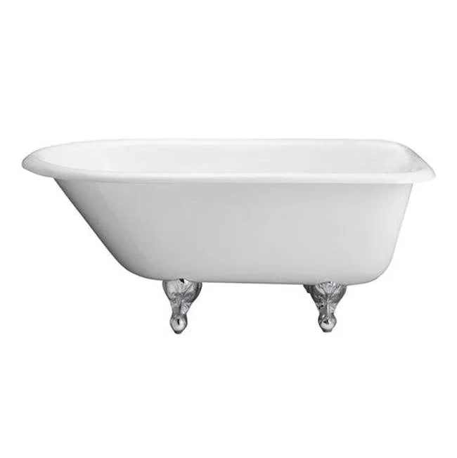 Barclay Abbey Cast Iron Roll Top WH, 48”, No Holes, WH Feet