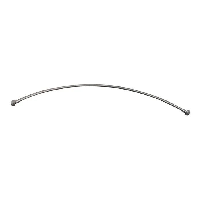 Barclay Curved 72” Shower Rod w/Flange Polished Chrome