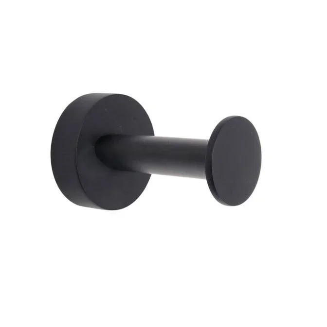 Barclay Plumer Robe Hook, Matt Black