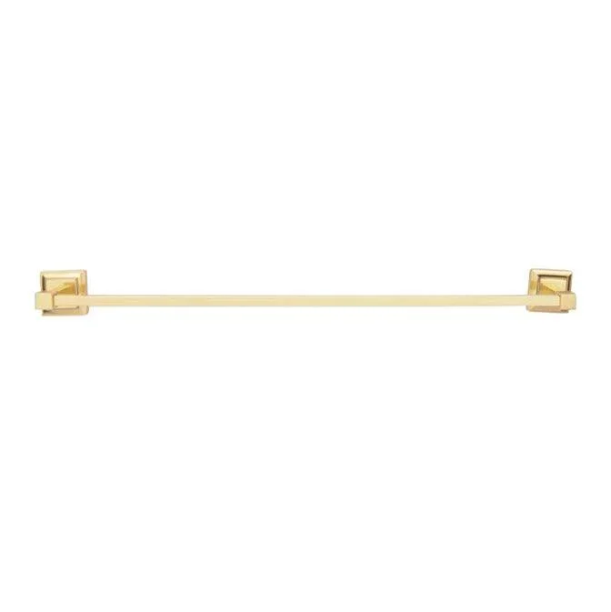 Barclay Stanton Towel Bar, 18”, Antique Brass