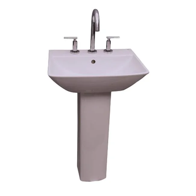 Barclay Summit 500 Ped Lav, 1 hole White