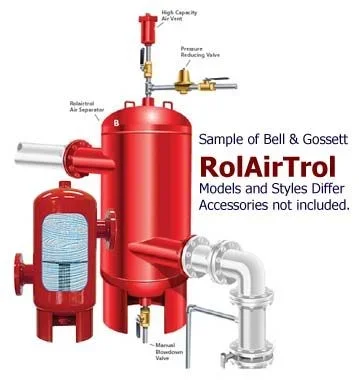Bell & Gossett 5363-06F-12-003 – Flanged Rolairtrol Separator, RL-6F