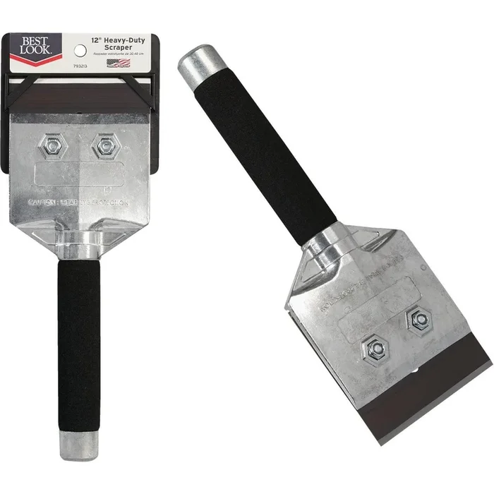 Best Look 793213 12 In. Handle Heavy Duty Scraper