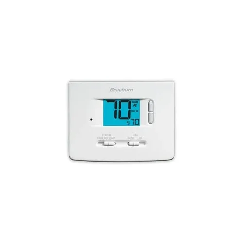 Braeburn 1030 Economy Series Non-Programmable for Single Stage Conventional or Heat Pump
