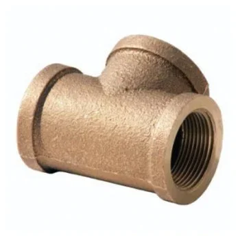 Brass Ftg XNL106-20 Straight Pipe Tee 125 lb 1-1/4 in