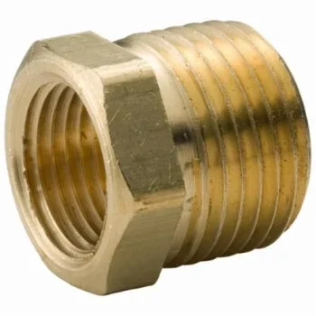 Brass Ftg XNL114-4832 Hex Head Pipe Bushing, 3 x 2 in Nominal, MNPT x FNPT End Style, 125 lb