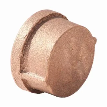 Brass Ftg XNL116-32 Pipe Cap, 2 in Nominal, FNPT End Style, 125 lb
