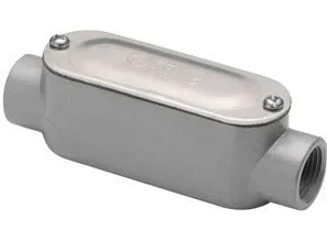 Bridgeport C-44CG Rigid and IMC Conduit Body Type C Aluminum Cover and Gasket Size 1 1/4 Inch