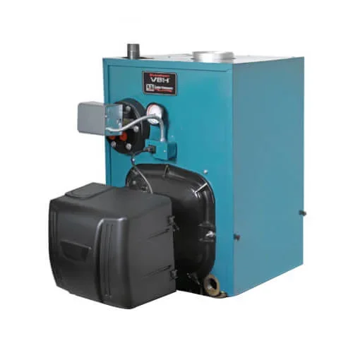 Burnham PV8H4WEC 129000 BTU Output V8H Water Boiler w/o Tankless Coil w/ Beckett Burner Oil
