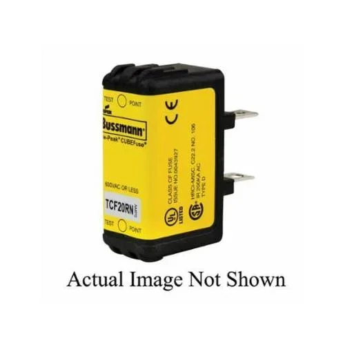 Bussmann TCF45 Low-Peak CUBEFuse Current Limiting Inrush Current Withstand 45 A 600 VAC/300 VDC