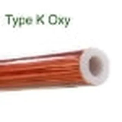 Cambridge-Lee Industries 312394 1 in Type K Copper Tube Clean and Capped 20 ft Domestic