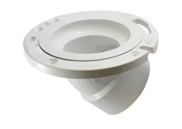 Canplas 213628W PVC 45 DEG CLOSET FLANGE