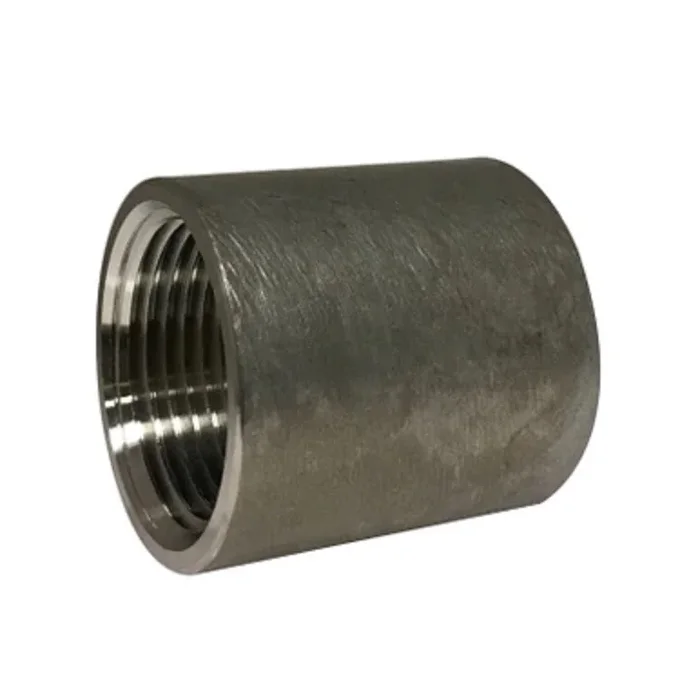 Capitol Manufacturing 11101003 Coupling 1/4 Blk Stl Std Str/Tapped Non Recessed