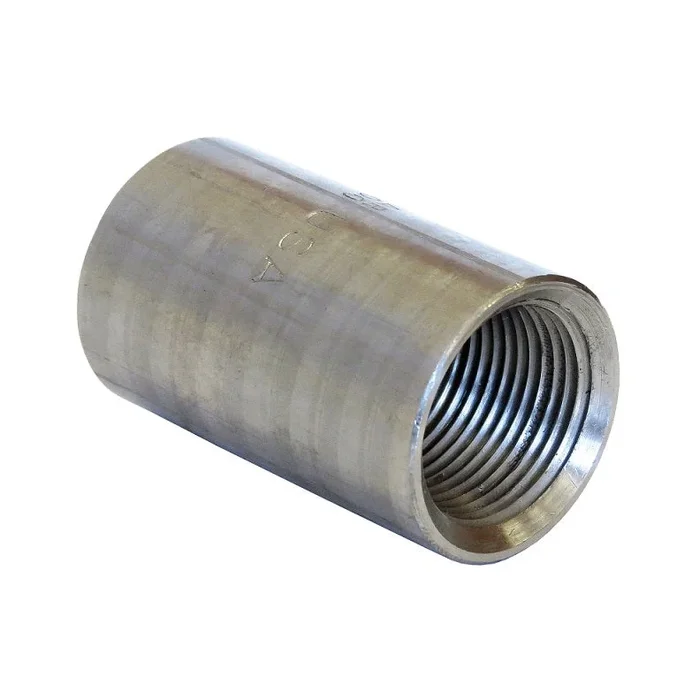 Capitol Manufacturing 11201010 Coupling 1 GLV Steel STD Str/Tapped Non Recessed