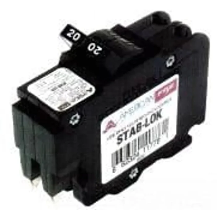 CES ACB0230 ACB, 2 Pole, 30 Amp, Plug-On Circuit Breaker, 240 Volt
