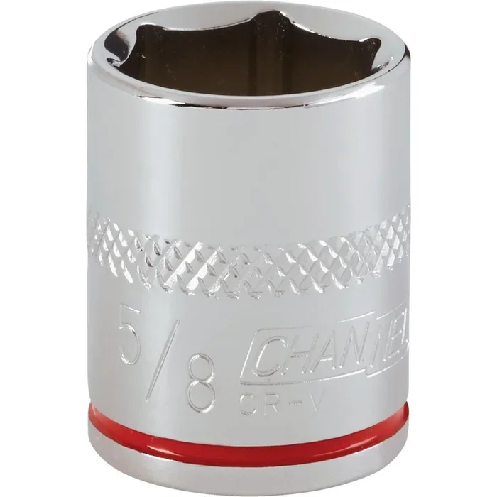 Channellock 302672 3/8 In. Drive 5/8 In. 6-Point Shallow Standard Socket