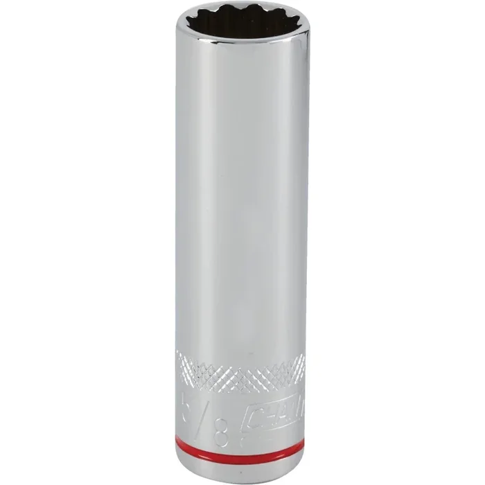 Channellock 327239 1/2 In. Drive 5/8 In. 12-Point Deep Standard Socket