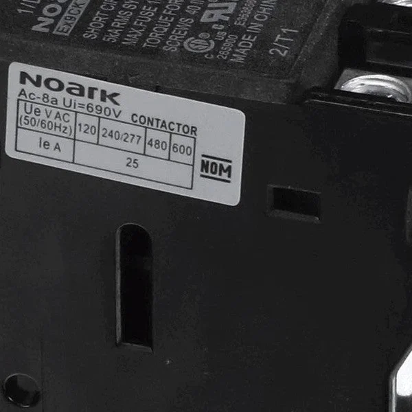 Contactor 25A 3PL Non Reversing 208/2 for Kolpak 550008225