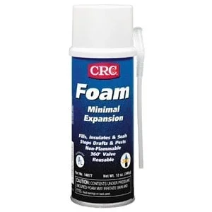 CRC 14077 Minimal Expansion Non-Flammable Foam Sealant 16 oz Aerosol Can
