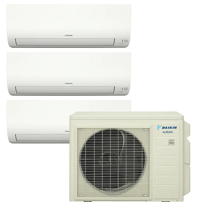 Daikin 3MXM24AVJU9 39,000 BTU 3-Zone Multi-Port Heat Pump – 9k 12k 18k – R32
