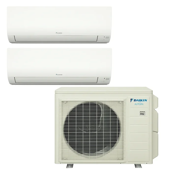 Daikin 4MXM36AVJU9 48,000 BTU 2-Zone Multi-Port Heat Pump – 24k 24k – R32