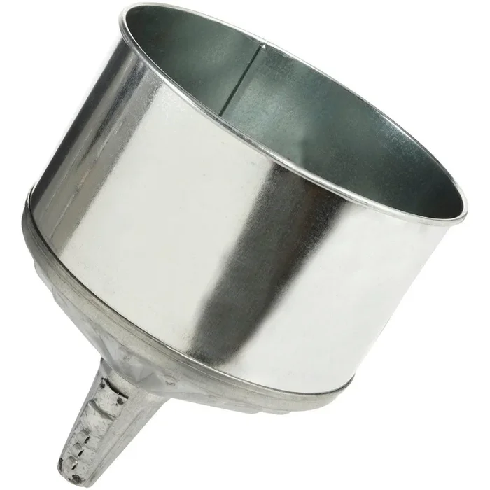 Delphos 590LX 8 Qt. Galvanized Steel Lock-On Funnel