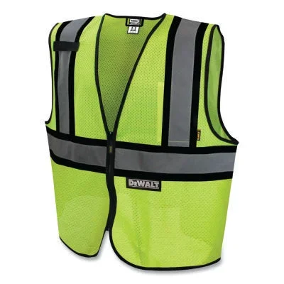 DEWALT DSV221-XL Class 2 Contrasting Trim Economy Mesh Vest X-Large Green