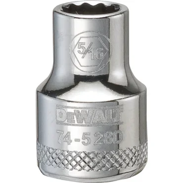 DeWalt DWMT74528OSP 3/8 in Drive Polished Chrome Standard Socket