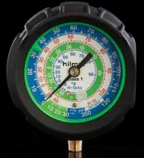 DIVERSITECH 1839086(AG1222134L) Analog Gauge, R12-22-134A, Low-Side (Blue) * CLEARANCE *
